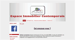 Desktop Screenshot of eic-immobilier.info